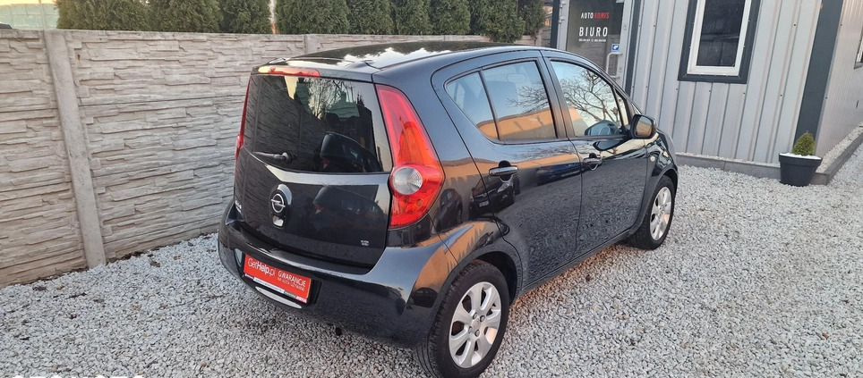 Opel Agila cena 13900 przebieg: 186000, rok produkcji 2008 z Łuków małe 352